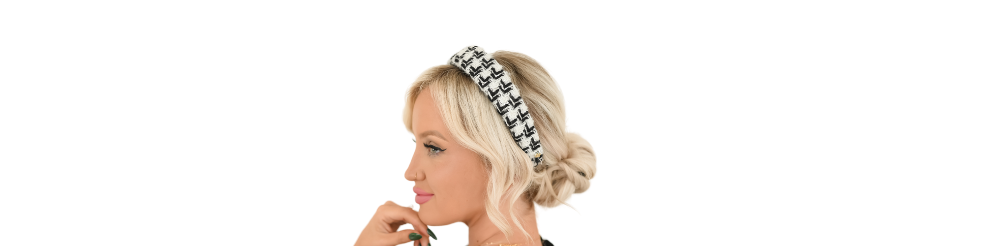 Fabric & Rhinestone Headpieces