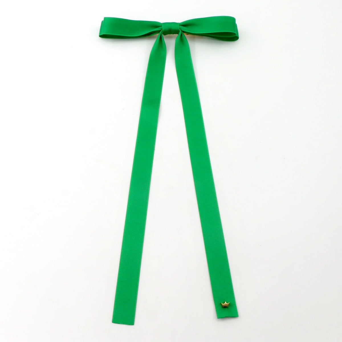 Green XL Bow Ribbon Clip