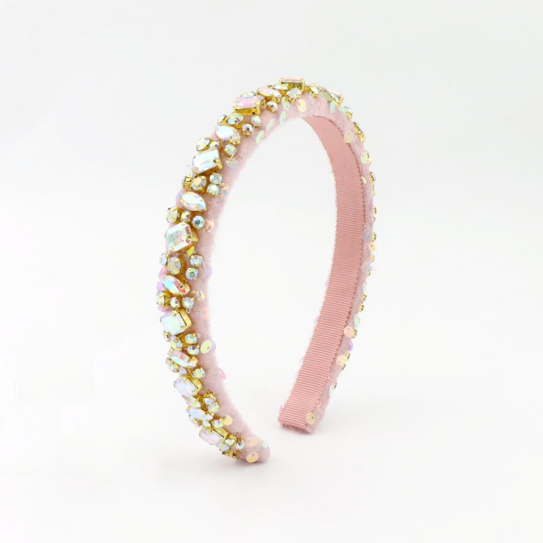 Reba Feather Tiara