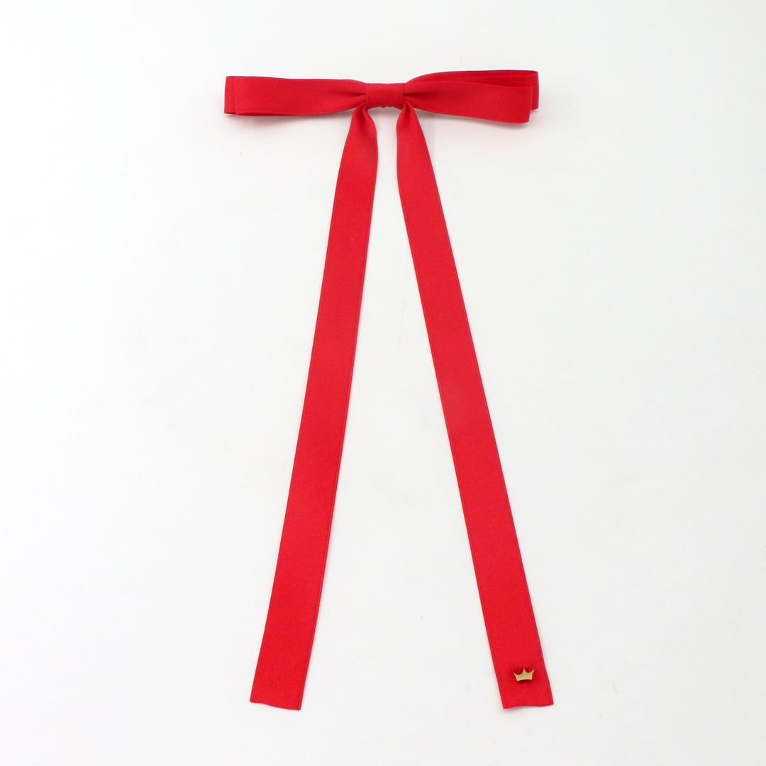 Red XL Bow Ribbon Clip