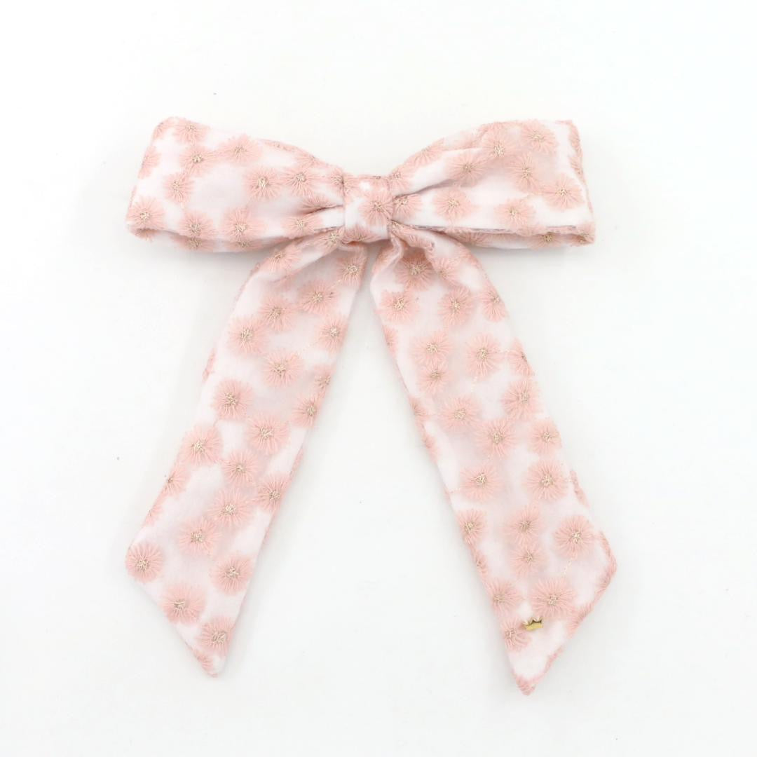 Strawberry Gold Bow Clip