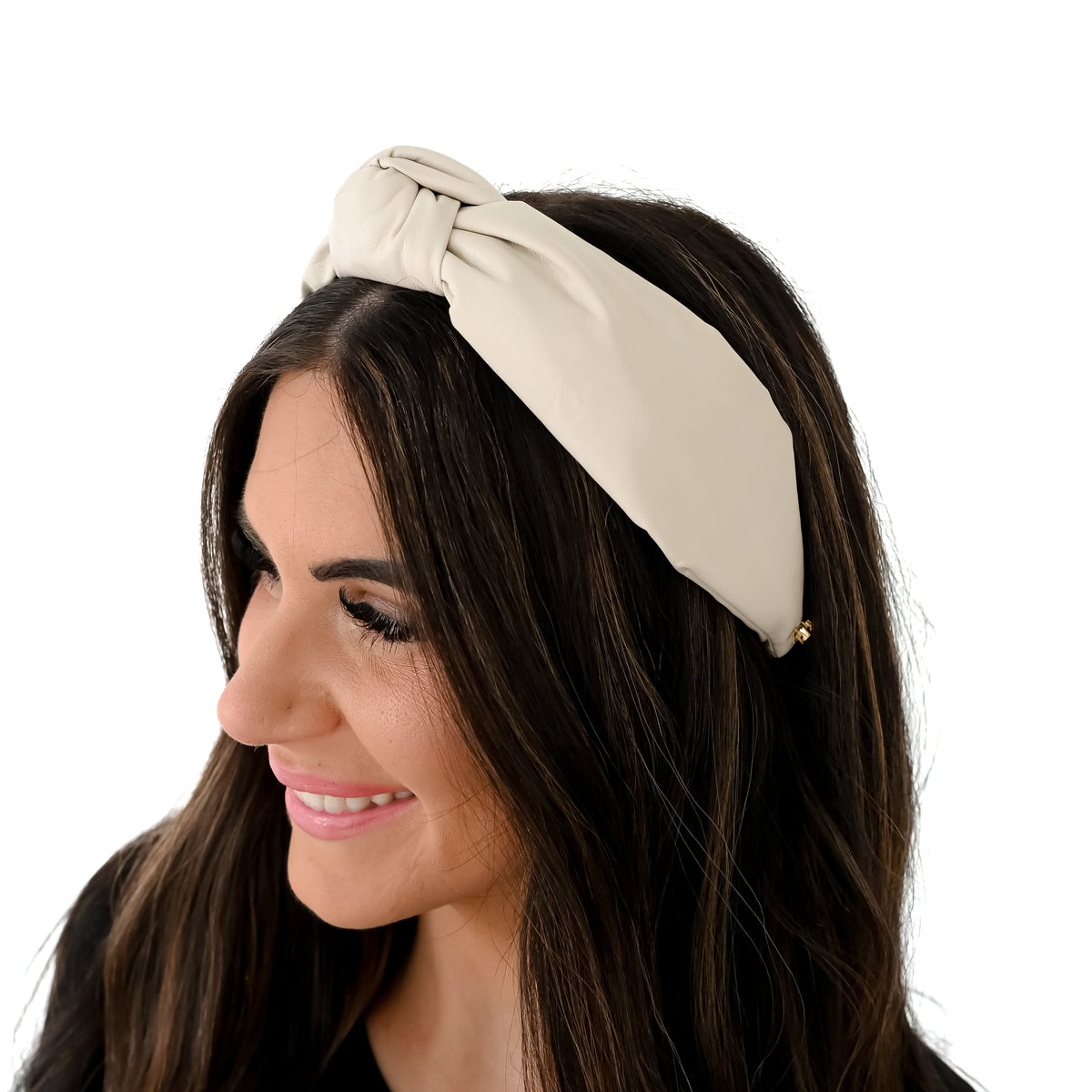 Sutton Vegan Leather Headpiece