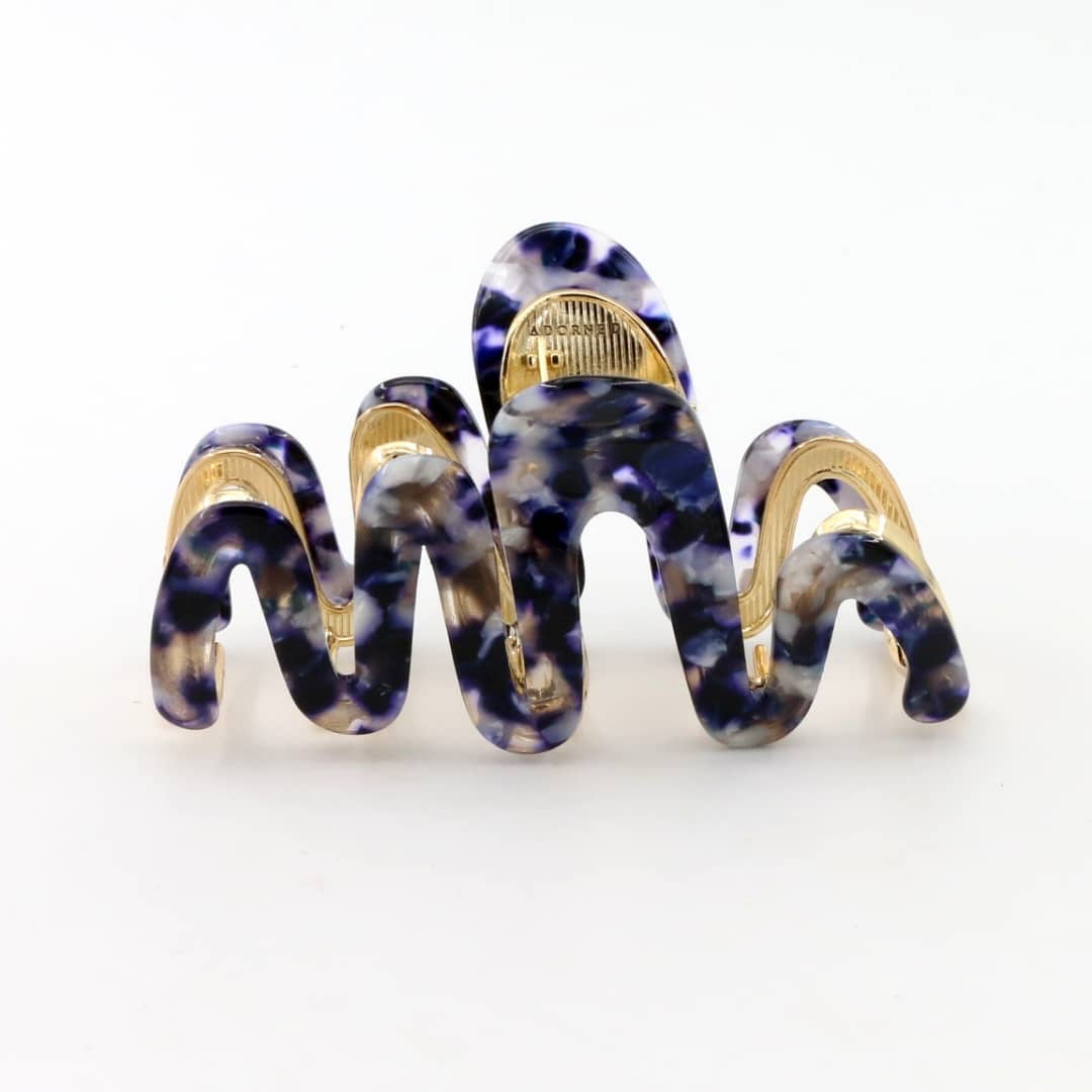 PRE-ORDER XL Blue Topaz Claw Clip