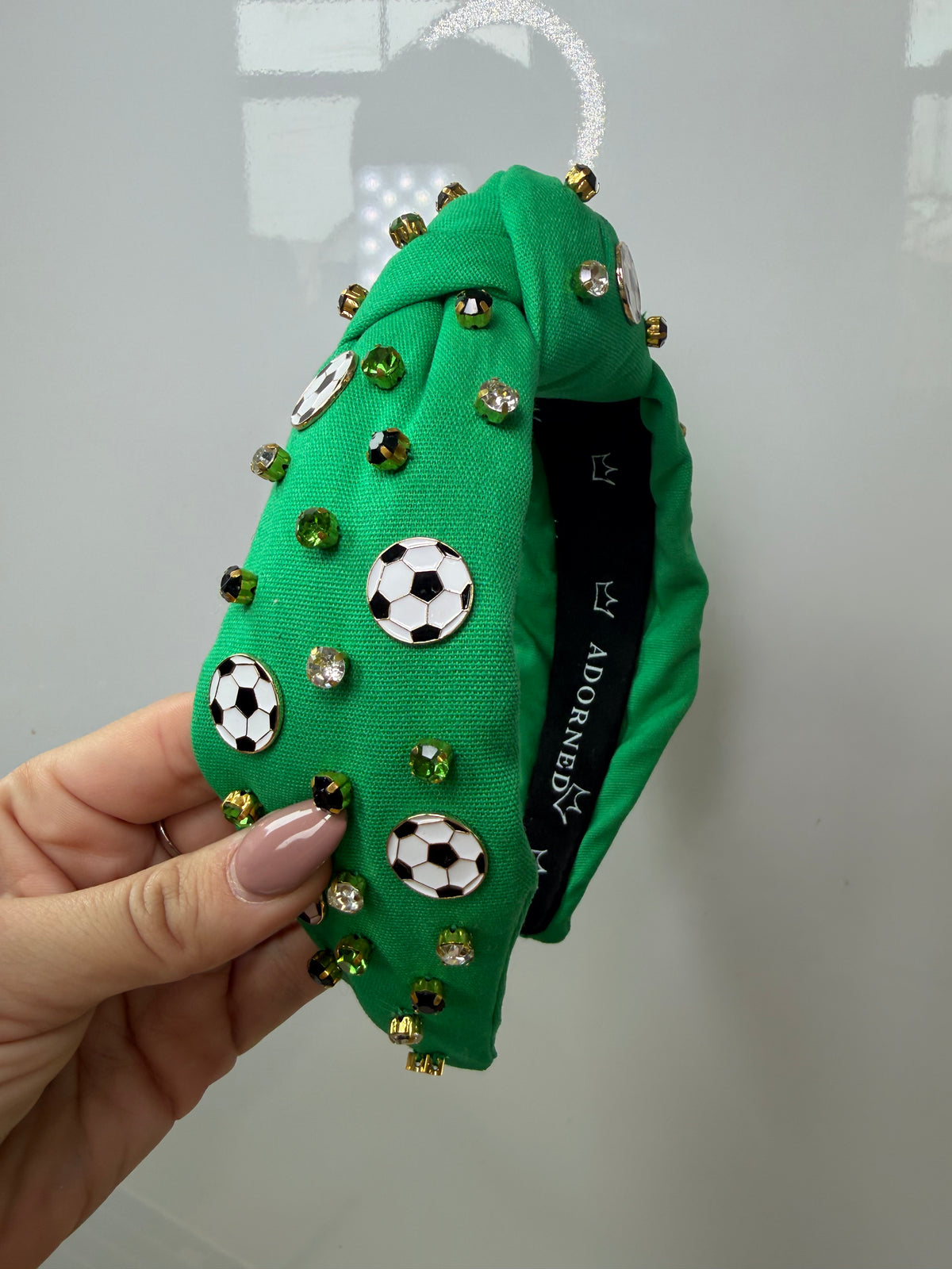 Green Soccer Crown