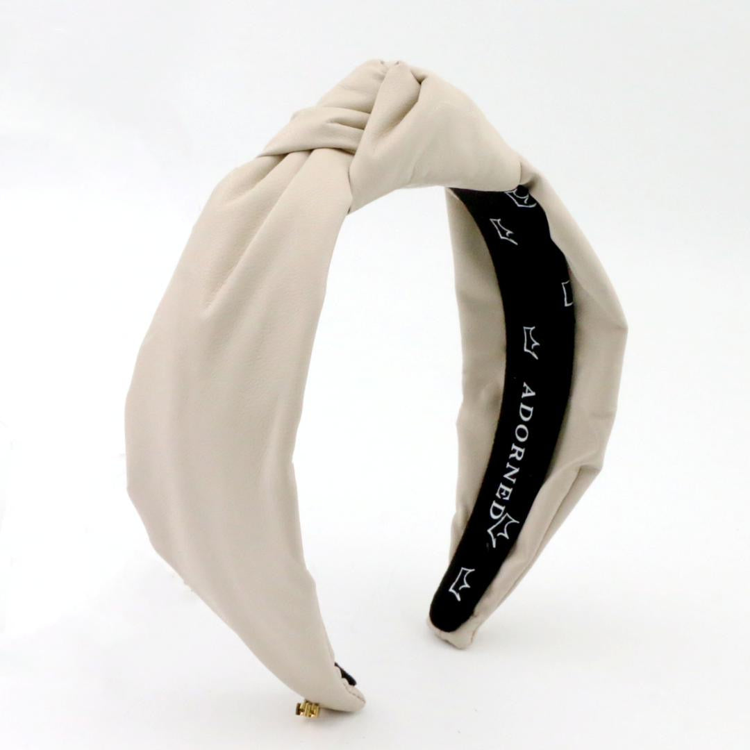 Sutton Vegan Leather Headpiece