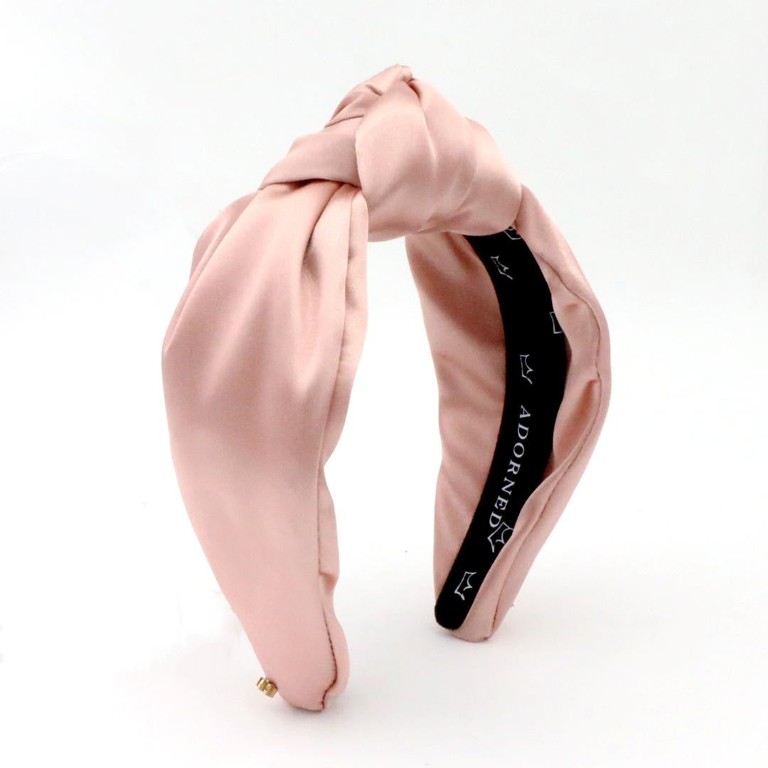 Rosé Satin Headpiece