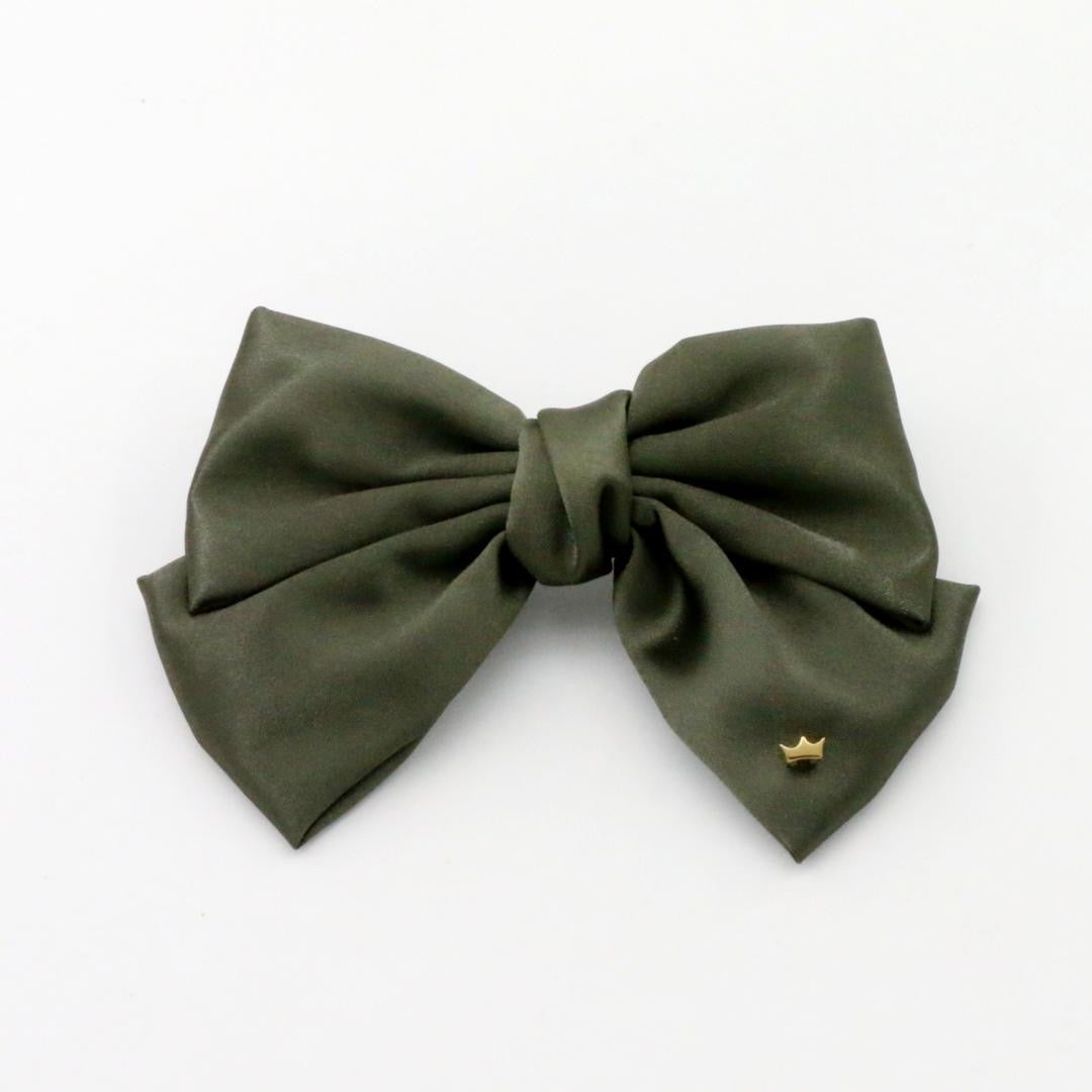 Briarwood Satin Bow Clip